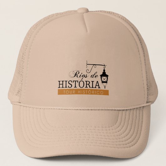 Boné Básico Rios de História Trucker Pet (Voorkant)