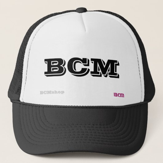 boné-BCM-BCMshop Trucker Pet (Voorkant)