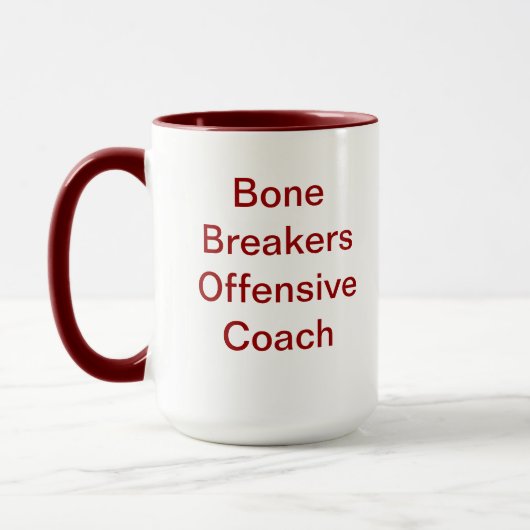 Bone Breakers Offensieve Coach-Mok Mok (Links)