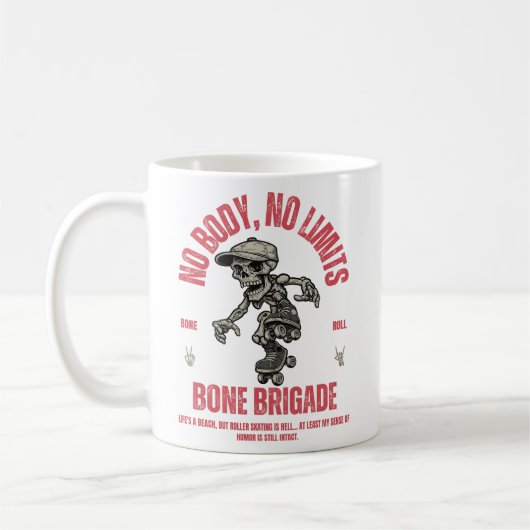 Bone Brigade Roller Skating Koffiemok (Links)