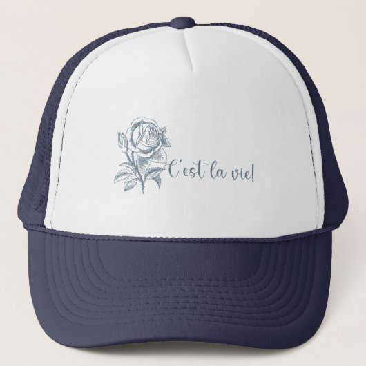 Boné C´Est La Vie Trucker Pet (Voorkant)