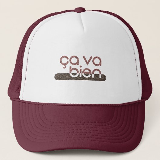 Boné Ça Va Bien Trucker Pet (Voorkant)