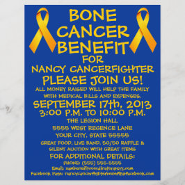 Bone Cancer Benefit Flyer