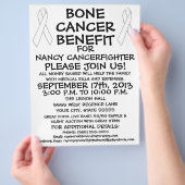 Bone Cancer Benefit Flyer (Hand)