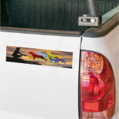 Bone Cancer Dogs Colorado Sky Bumpersticker (Op Truck)