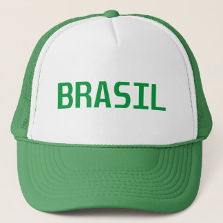 🧢🇧🇷 Boné (Cap) Brasil na Mente Trucker Pet
