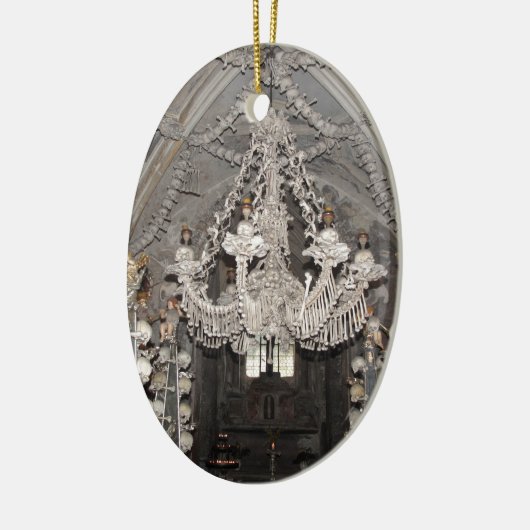 Bone Chandelier Keramisch Ornament (Links)