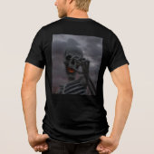 Bone Chilling Halloween Tri-Blend Shirt (Achterkant)