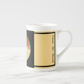 Bone China Coffee / Tea Mok - Faces-Go-Round ontwe (Rechts)