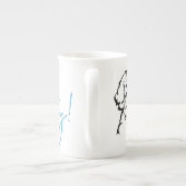 Bone China Doodle Joy! Mok (Achterkant)