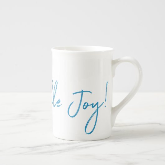 Bone China Doodle Joy! Mok (Rechts)