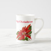 Bone China Gepersonaliseerde Kerst Mok (Rechts)