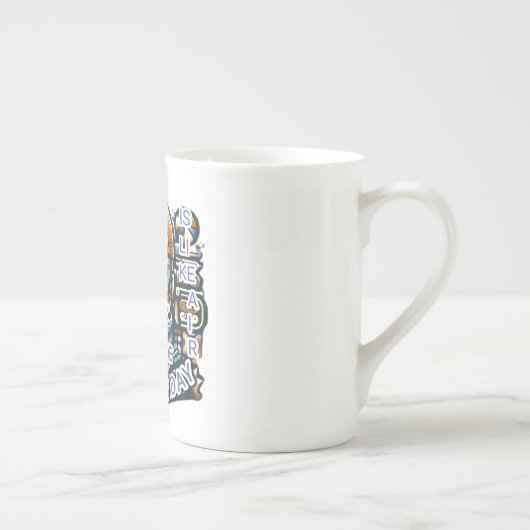 Bone China Mok (Rechts)