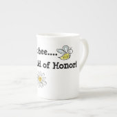 Bone China Mok Bent u mijn eerbetoon? (Voorkant rechts)