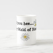 Bone China Mok Bent u mijn eerbetoon? (Voorkant)