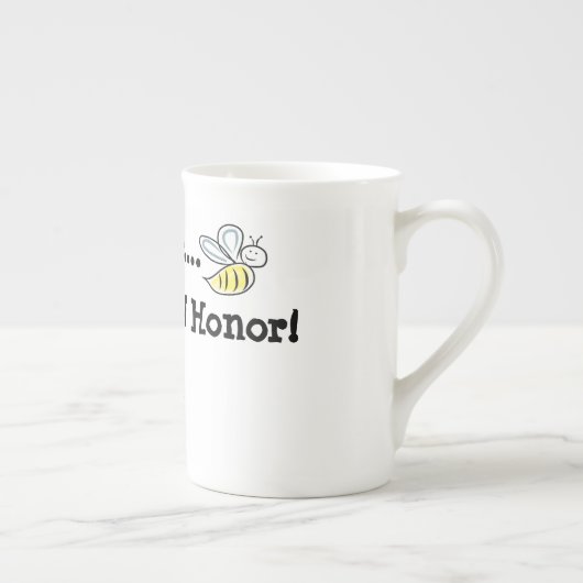 Bone China Mok Bent u mijn eerbetoon? (Rechts)