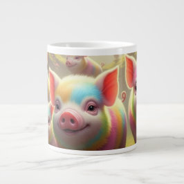 Bone China Mok Fantasy Pigs