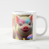 Bone China Mok Fantasy Pigs (Rechts)