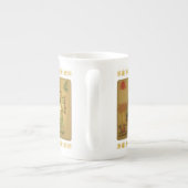 Bone China mok met seizoenstegels (Achterkant)