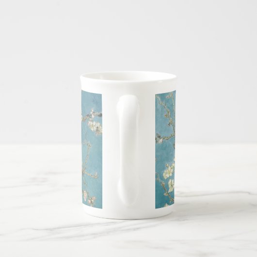 BONE CHINA MOK : VINCENT Van Gogh : ALMOND BLOSSOM (Achterkant)