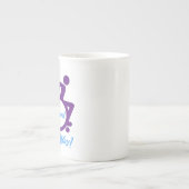 Bone China Mok - waar een wiel is (Voorkant)