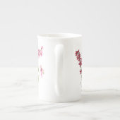 Bone China Mok - Wilde bloemen (Achterkant)