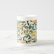 BONE CHINA MOK : WILLIAM MORRIS : POMEGRANATEN