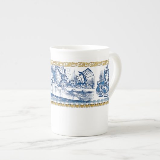 Bone China Mok - Wonderland (Voorkant rechts)