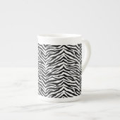 Bone China Mok-Zebra Print Bone China Mok (Voorkant rechts)