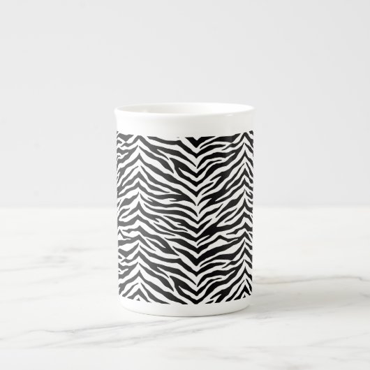 Bone China Mok-Zebra Print Bone China Mok (Voorkant)