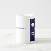 Bone China Mug Porselein Kop (Voorkant)