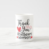 Bone China Porselein Kop (Voorkant)