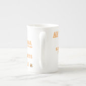 Bone China Unique Giraffe Mok (Achterkant)