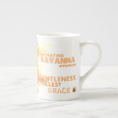 Bone China Unique Giraffe Mok (Rechts)