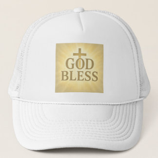 Boné Cristão God Bless – Fé e Estilo Trucker Pet