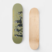 Bone Deck™ - Dansende Muertos Skateboard (Voorkant)