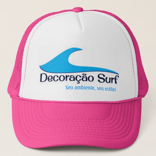 Boné Decoração Surf Trucker Pet (Voorkant)