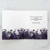 Bone Deep Appreciation Halloween Bedankkaart (Binnen)