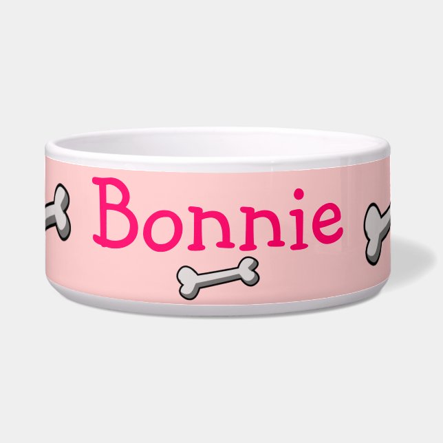 Bone Dog Bowl Voerbakje (Voorkant)
