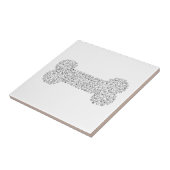 BONE Dog Cartoon Tegeltje (Zijkant)