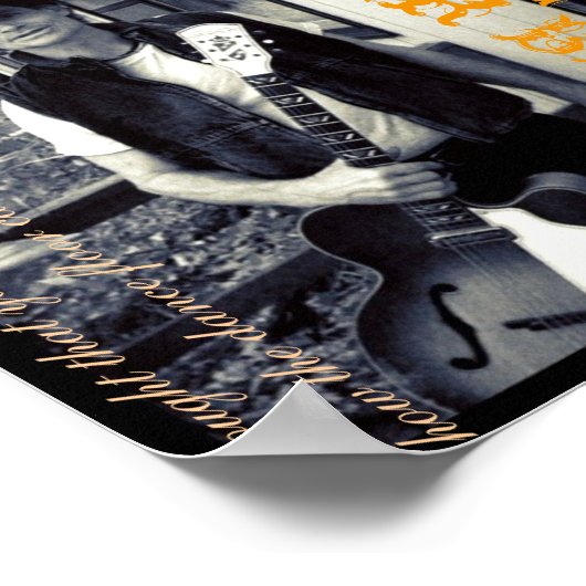 Bone Dry River Band Poster (Hoek)