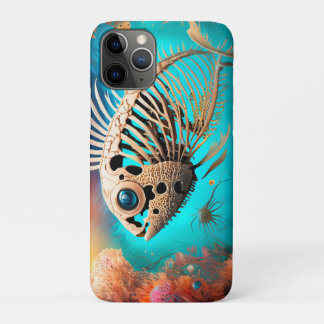 Bone Fish Swimming through the Coral Case-Mate iPhone Case