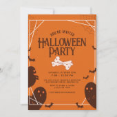  Bone Halloween Party Kaart (Voorkant)