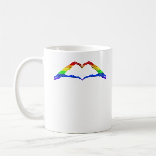 Bone Hands Heart Classic Koffiemok (Links)