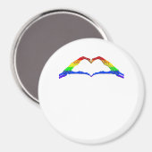 Bone Hands Heart Classic Magneet (Voorkant / Achterkant)