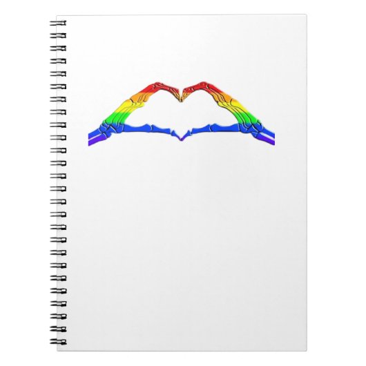 Bone Hands Heart Classic Notitieboek (Voorkant)