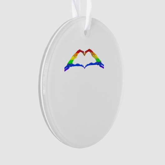 Bone Hands Heart Classic Ornament (voorkant)