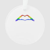 Bone Hands Heart Classic Ornament (voorkant)