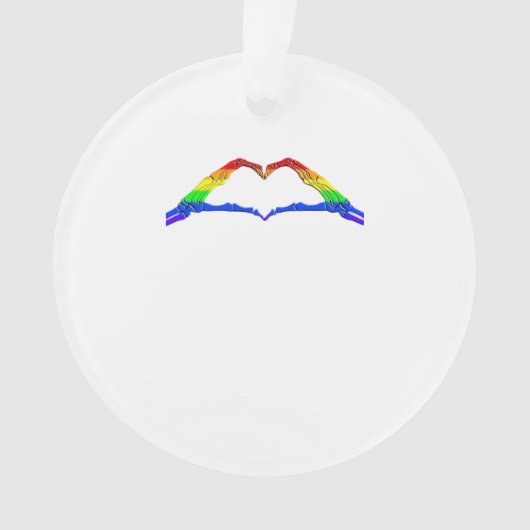 Bone Hands Heart Classic Ornament (voorkant)