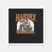 Bone Hands Heart Lesbische Gothic Servet (Voorkant)